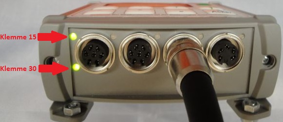 LED´s zur überprüfung der Spannungsversorgung